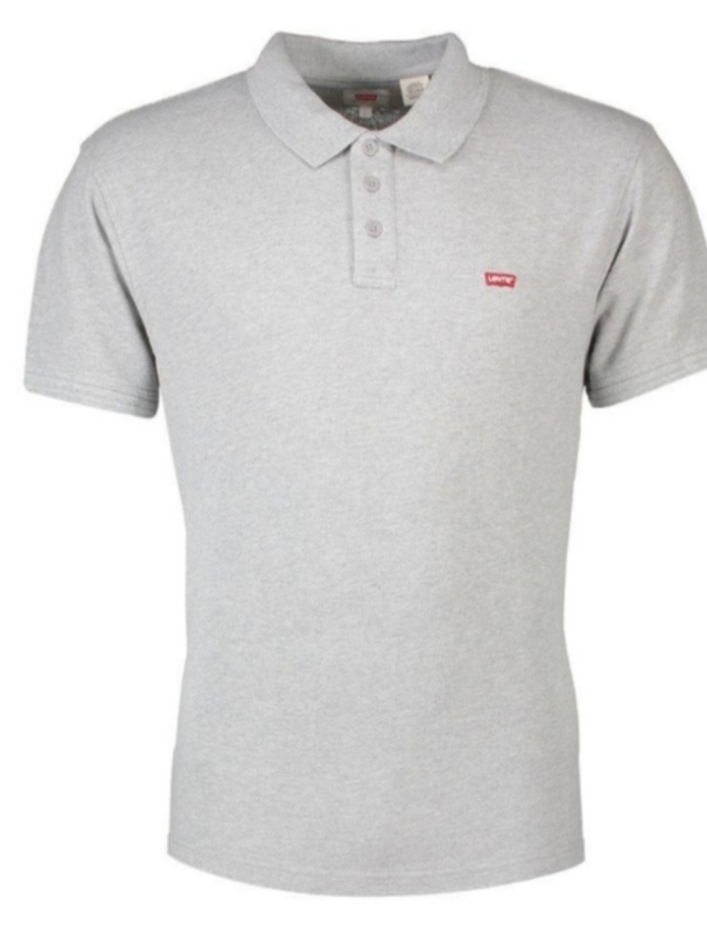 Levi's Heather Gray Polo Shirt Size S